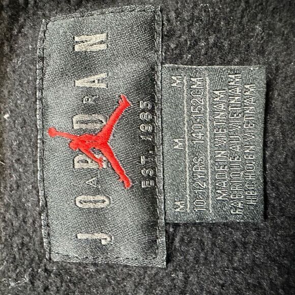 Nike air Jordan Unisex Size Youth Medium Pullover Crewneck Sweatshirt Retro - Picture 6 of 6